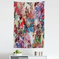 thumbnail image 1 of Colorful Tapestry, Colorful Floral Art Bird Feather Patterns and Leaves Art Print, Fabric Wall Hanging Decor for Bedroom Living Room Dorm, 5 Sizes, Green Blue Red, by Ambesonne, 1 of 1
