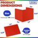 thumbnail image 3 of 4Pieces Classroom Privacy Shields Desk Dividers Colorful Plastic Classroom Privacy Shields for Student Desks color, 3 of 5