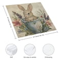 thumbnail image 3 of WYYP Bunny Flowers Beatrix Potter Polyester Reusable Napkins for Events 2 PCS, 3 of 7