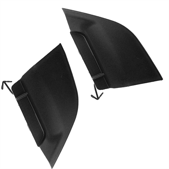 Furulu Front Bumper Tow Eye Hook Cover Caps Pair Left & Right For Toyota RAV4 2016-2018