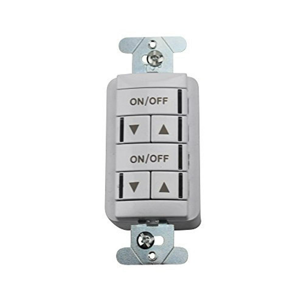 Sensor Switch NPODM 2P DX WH Switch, Nlight Wallpod, Pushbutton, Two