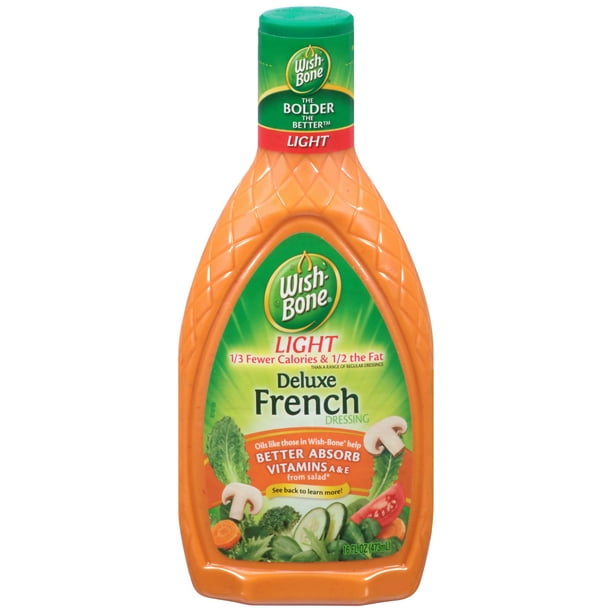 WishBone Light Deluxe French Dressing 16 fl. oz. Bottle