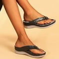 thumbnail image 4 of Sandales Femmes Talons pour Femmes Boucle Métallique Plage Femmes Été Talon en Pente Décontracté Sandales Femmes, 4 of 5