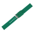 thumbnail image 3 of Uxcell Silicone Watch Band Quick Release Soft Rubber Watch Strap Dark Green/Silver 22mm, 3 of 7