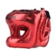 thumbnail image 5 of Casco de boxeo, ventilado, acolchado, protección para la cabeza, protección para la cabeza para Rojo, 5 of 9