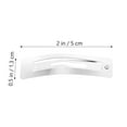 thumbnail image 3 of 100 Pcs Pinces à Cheveux à Pression Barrette en Fer Épingles à Cheveux Bricolage Barrette Accessoires, 3 of 8