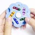 thumbnail image 2 of Yeacher Double-Sided Decompression Rotating Puzzle Beads Anxiety Stress Relief Intellectual Educational Puzzle Game Gift for, 2 of 8