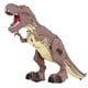 thumbnail image 1 of Electric Walking Dinosaur Toy with Sound Light Detachable Tail Educational Model Battery Powered Robot Dinosaur Toy Brown, 1 of 4