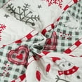 thumbnail image 6 of MarCielo 3 Pcs Snowman Christmas Quilt Bedspread Set C89, 6 of 7
