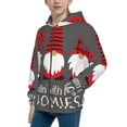 thumbnail image 2 of Pofeuu Chillin with My Gonme Print Teenage Zipper Hoodie Sweatshirts Hooded Casual Jackets With Pocket For Boys Girls-Medium, 2 of 6