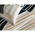 thumbnail image 4 of Ambesonne Retro Quilted Bedspread Set 3 Pcs, Greek Woman and Amphora, King Size, Sand Brown Black, 4 of 5