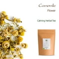 thumbnail image 4 of Camomile Organic Herbal Tea Flowers - Soothing and Relaxing - Wild Matricaria Chamomile 100g, 4 of 5