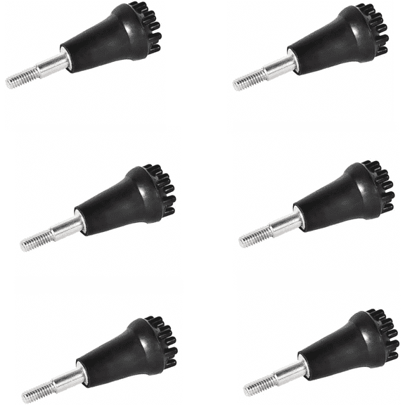 6Pcs Hunting Small Game Blunt Judo Broadheads 100 Grain Soft Rubber Archery Practice Tip Point