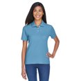 thumbnail image 2 of D112W Devon & Jones Ladies' Pima PiquÃ© Short-Sleeve Polo Slate Blue M, 2 of 3