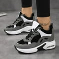 thumbnail image 5 of Women's Platform Sneakers Wedges  Lace Up Shoes Increase Fashion Sneakers for Womens Girls, 5 of 6