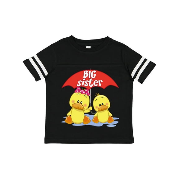 Inktastic Big Sister Duck Girls Toddler T-Shirt