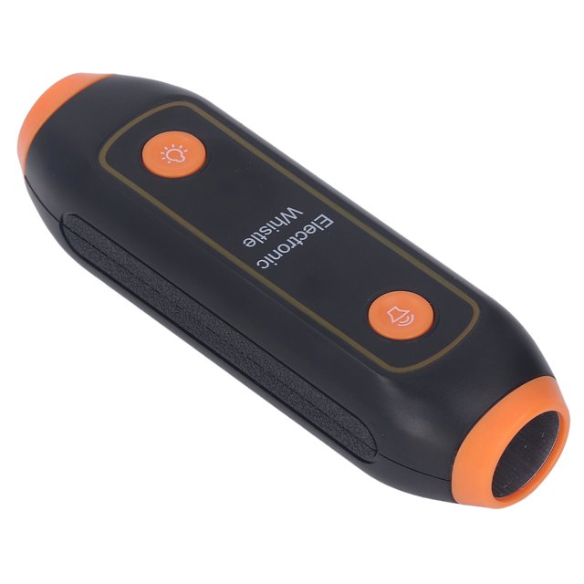 Electronic Whistle, 3 Tone 3 Volume Level Blow Free Whistle with LED Light & Lanyard Battery Operated High Volume Emergency Whistle for Coaches Referees Soccer Sports Whistle