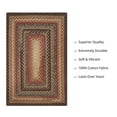 thumbnail image 4 of Homespice Decor 5' x 8' Rect. Peppercorn Cotton Braided Rug, 4 of 5