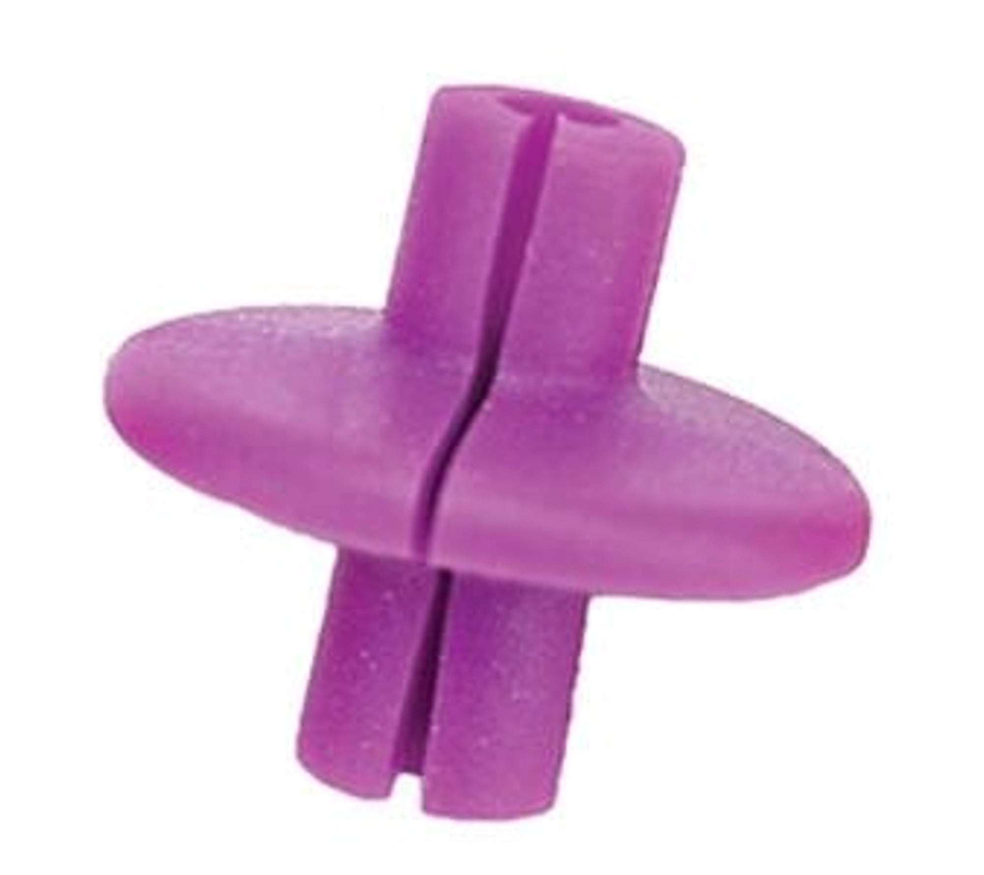 Pine Ridge Archery Purple XL Kisser Button Side Slotted (1/pkg) 2801