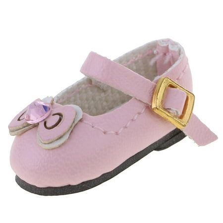 

2 Pair Cute 12 Inch Girls Doll Shoes Bowknot Casual Wear kids children toy Girls Gifts