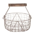 thumbnail image 3 of Abbracc Housewarming Gift Ornament Decorative Geometric Metal Vegetable Rack for Brown L, 3 of 9