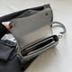 thumbnail image 2 of Bolso Hobo elegante para mujer, bolso tipo cartera de PU con correa ajustable, bolso de viaje (plata), 2 of 7