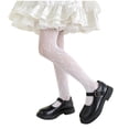 thumbnail image 1 of Odeerbi 0-13 Años Niñas Pantys de Encaje de Verano Mallas de Red de Algodón Leggings Huecos Pantalones de Malla Transpirables, 1 of 5
