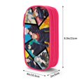 thumbnail image 4 of Jujutsu Kaisen Large Pencil Case, Durable Pencil Pouch with Big Capacity, Minimalist Portable Stationery Bag, Aesthetic Zipper Pencil Box, 4 of 8