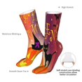 thumbnail image 4 of Fuzoiu Halloween Print Crew Socks,Casual Athletic Gym LightWeight Thin Socks,Casual Crew Socks for Men Woman,Calf Length Crew Socks, 4 of 7