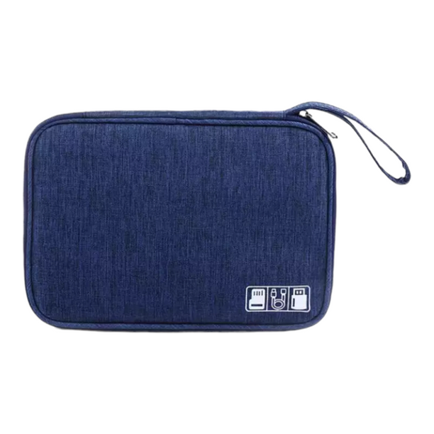 Elegante organizador de correas para Apple Watch, audífonos, relojes y cables. Impermeable, fabricado en nylon. Mamá Pulpo Organizador