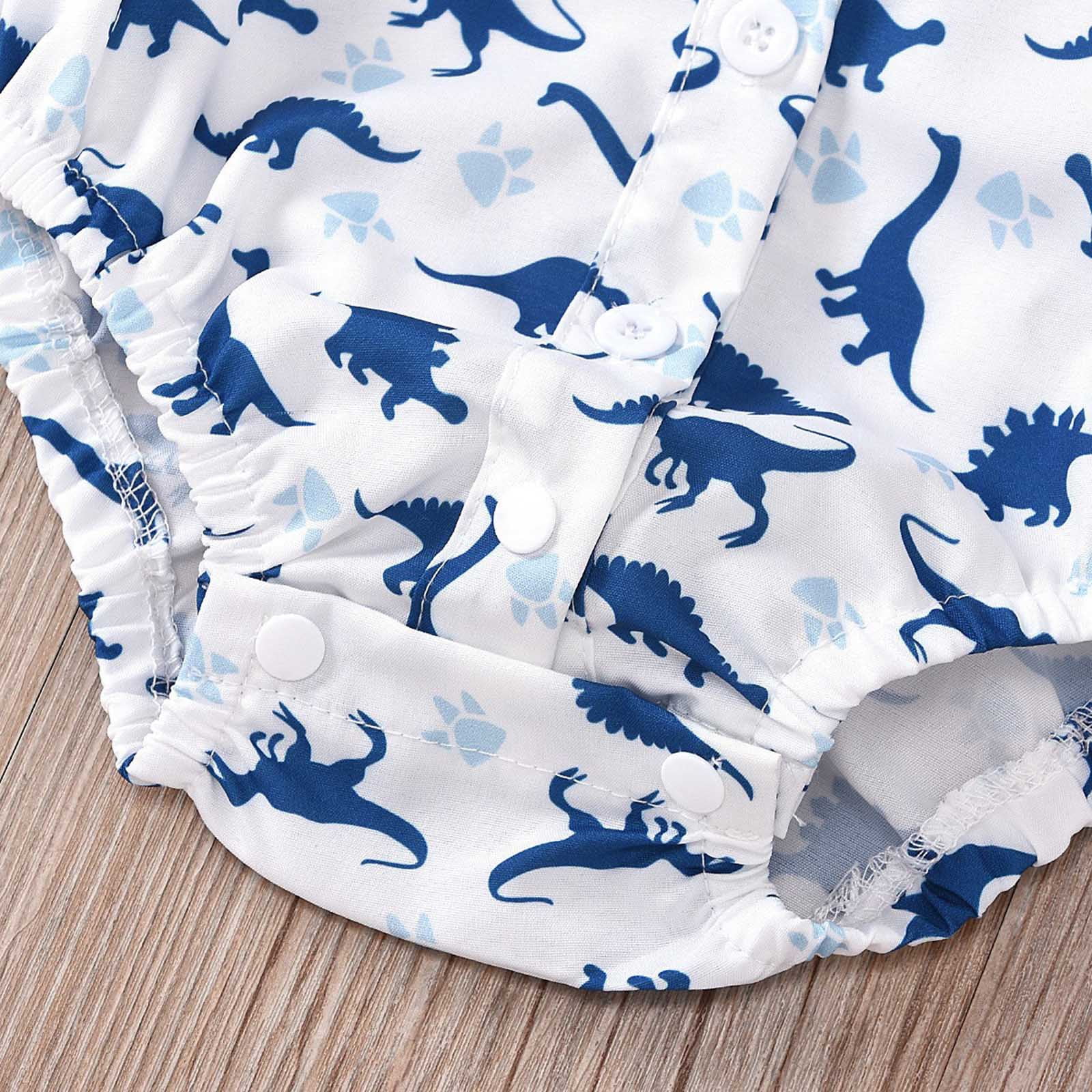 Wxirdiow Baby Boy Suit Baby Boy Clothes Suits Summer Short Sleeve Dress Shirt+Vest+Tie+Pants Infant Boy Wedding Christening Outfits Set Blue Size,9-12 Months