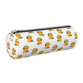thumbnail image 1 of Disketp Cute Duck With Headphone Estuche Organizador de Lápices de Cuero, Estuche de Oficina con Cremallera para Bolígrafo y Lápiz, 1 of 6