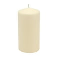 thumbnail image 4 of Stonebriar Ivory Pillar Candles, Unscented, 3" x 6", 65 Hour Burn, 3 Pack, 4 of 6