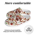 thumbnail image 6 of KLL Cooking Bbq Pattern Adult Unisex Cozy Slippers,Fuzzy Slip-on Slippers TPR Sole Slippers Comfort Plush Home Footwear for Indoor & Outdoor-8, 6 of 7