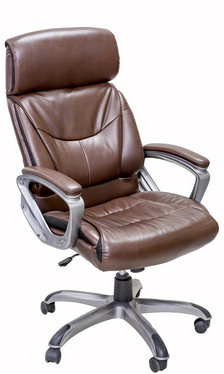 brown desk chair modern viscologic backcomf executive office leatherette computer desk chair brown 2990 brown desk chair modern viscologic backcomf executive office leatherette computer desk chair brown 2990