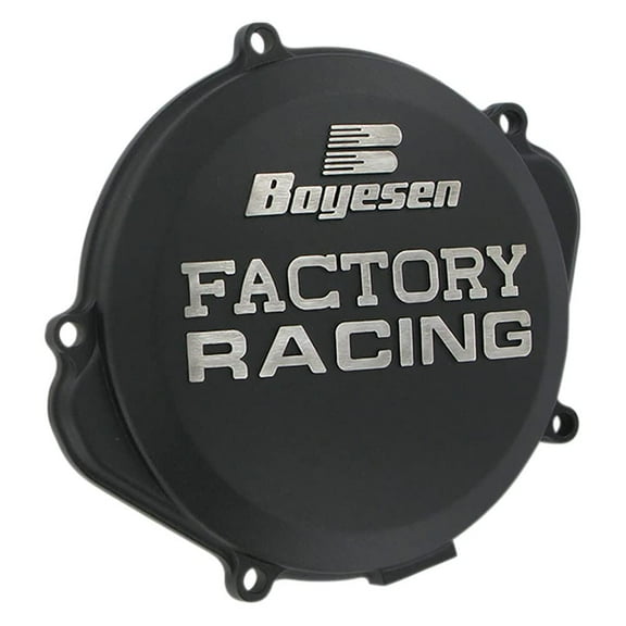 Boyesen Factory Black Aluminum Clutch Cover 2004-2017 CRF250X (CC-07XB)