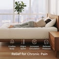 thumbnail image 4 of Viscosoft 3-Inch Memory Foam Mattress Topper Queen – Reflex Cooling Gel Pad with Removable Washable Cover – CertiPUR-US & Oeko-TEX Certified, 4 of 14