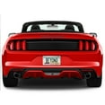 thumbnail image 4 of Ford Mustang GT Red in 3D American-Made Mirror Chrome Metal License Plate Frame, 4 of 8
