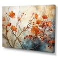 thumbnail image 2 of Designart "Glowing Embers Maple Trees wall art II" Floral Canvas Print, 2 of 5