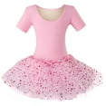 thumbnail image 2 of Dancina Ballerina Dress for Girls - Toddler Ballet Dance Outfit with Tutu - Sparkly & Comfortable Skirted Leotard, 2 of 6