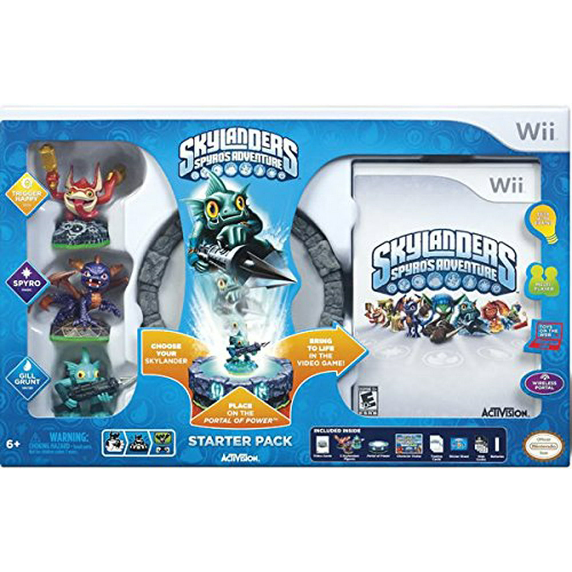 Skylanders Spyros Adventure Starter Pack Nintendo Wii Walmart