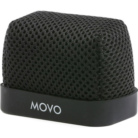 Movo Photo WST-R10 Fitted Nylon Windscreen for Zoom IQ-6, Tascam DR-07 MkII, Sony PCM-M10 & Rode iXY Recorders