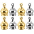thumbnail image 1 of 8 Pcs Support de Lampe Électroplaqué Bouton Chic Accessoire, 1 of 9