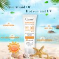 thumbnail image 3 of Protector Solar Facial 40g Loción Protección Hidratante SPF90 Mujeres para Playa Al Aire Libre, 3 of 9