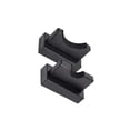 thumbnail image 1 of Guardoinrt Baseball Bat Display Holder Handmade Horizontal Black Baseball Bat Bracket Compact, 1 of 6
