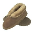 thumbnail image 2 of Tamarac by Slippers International Mens Highlander Shearling Slipper ROOTBEER / 9, 2 of 2