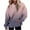 Pink, variant on Patlollav Womens Tops Sweatershirt Print Pocket Long Sleeve Blouse Button Hoodies