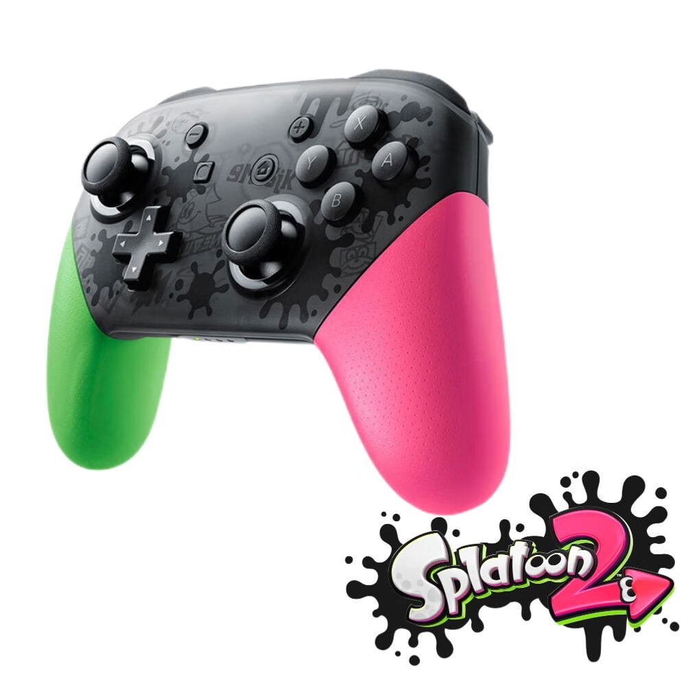 Splatoon 2 Theme Pro Controller for NS Dual Shock Motion