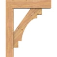 thumbnail image 3 of Ekena Millwork 7 1/2"W x 32"D x 40"H Merced Block Smooth Bracket w/ Offset Brace, Western Red Cedar, 3 of 25