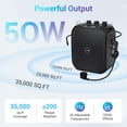 thumbnail image 4 of Amplificador de voz TONOR K13 50W Bluetooth con micrófono inalámbrico 6000mAh, 4 of 9